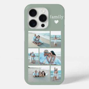 Coque Case-Mate iPhone Famille Moderne 6 Photo Vert Sage