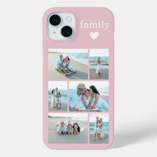 Coque Case-Mate iPhone Famille Moderne 6 Rose Pâle Photo