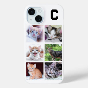 Coque Case-Mate iPhone Famille Monogrammée Animaux de compagnie 6 Carré P