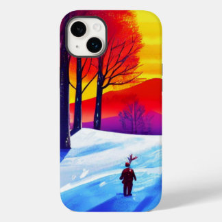 Coque Case-Mate iPhone Famille Profitez d'une promenade au coucher du sol