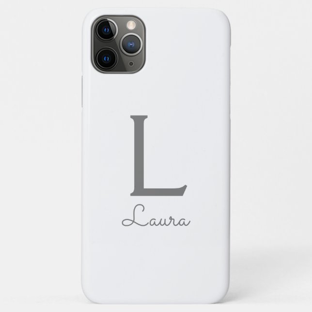 Coques Case-Mate iPhone famille, texte personnalisable, monogramme, surnom (Dos)