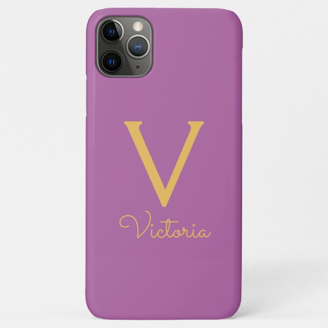 Coques Case-Mate iPhone famille, texte personnalisable, monogramme, surnom (Dos)