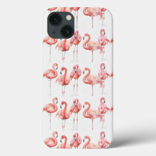 Etui iPhone Case-Mate Famille tropicale de des Flamants roses