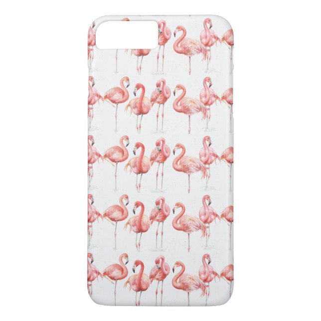 Coques Case-Mate iPhone Famille tropicale de | des Flamants roses (Dos)