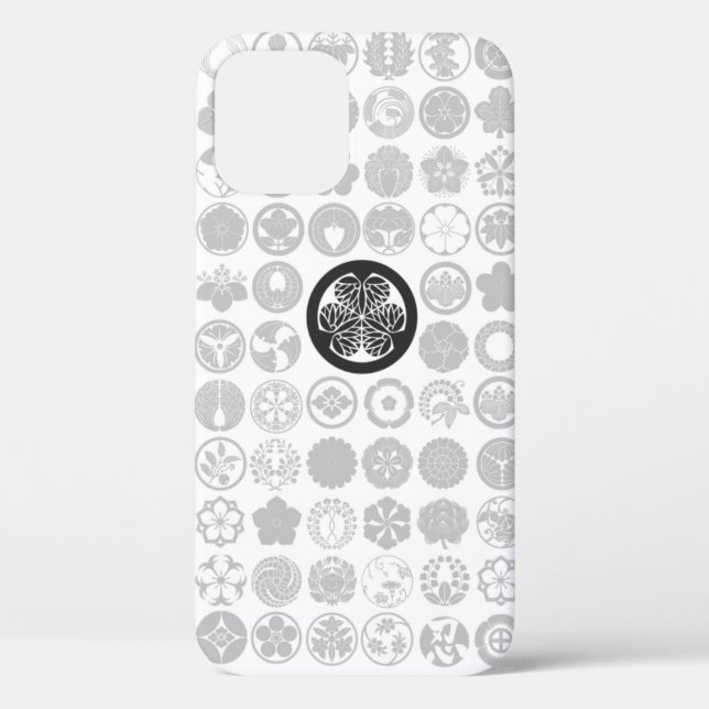Coques Case-Mate iPhone [Family Crests] Flowers and Plants White (Verso)
