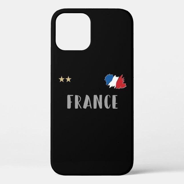 Coques Case-Mate iPhone Fan de football France Chemise Française (Verso)