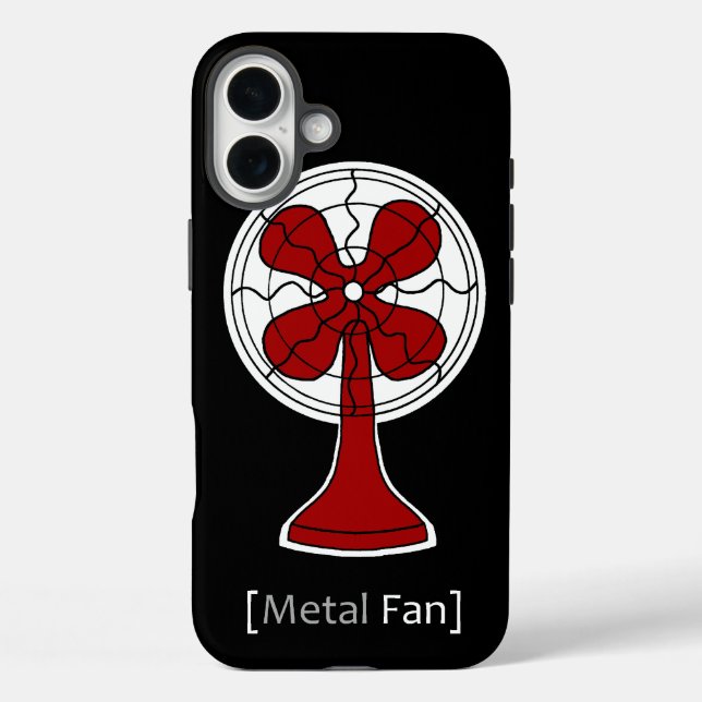 Coques Case-Mate iPhone Fan de métal (Verso)