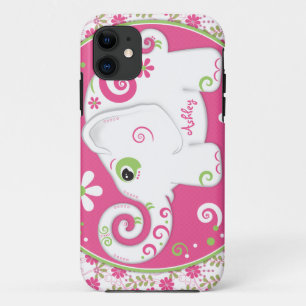 Coques Pour iPhone Fancy Elephant Floral
