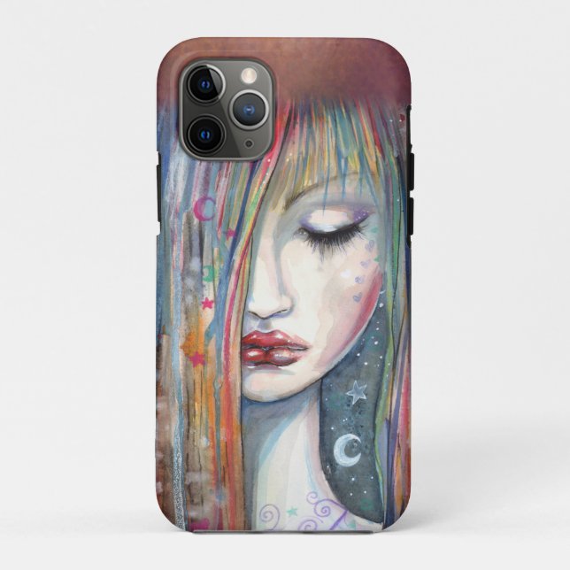 Coques Case-Mate iPhone Fantaisie aquarelle "Asleep" par Molly Harrison (Dos)