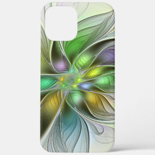 Case-Mate iPhone Case Fantaisie de fleurs colorées abstraites modernes f