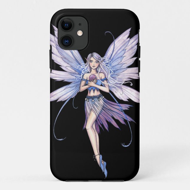 Coques Case-Mate iPhone Fantaisie de l'art de fée des Murmures Bleus (Dos)