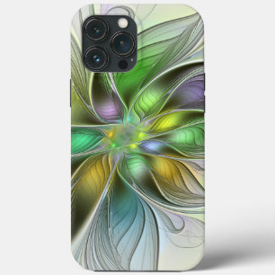 Case-Mate iPhone Case Fantaisie florale abstraite moderne et colorée fra