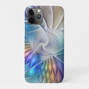 Case-Mate iPhone Case Fantaisie florale, fleur fractale abstraite coloré