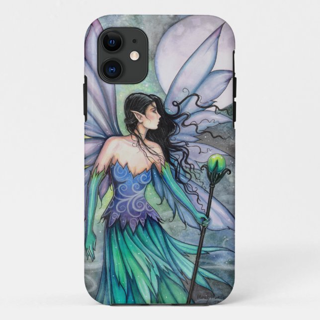 Coques Case-Mate iPhone Fantaisie gothique d'art féerique Cri du vent (Dos)
