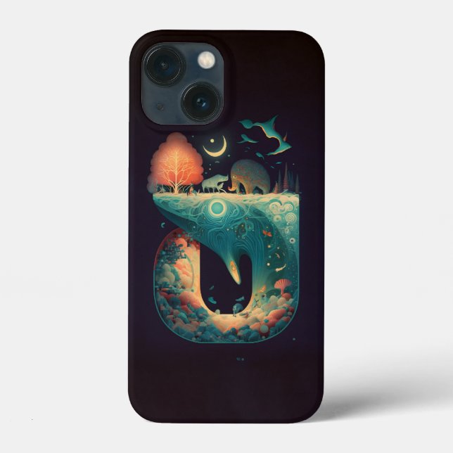Coques Case-Mate iPhone Fantaisies Abstraites Monde d'Objets Impossibles (Verso)