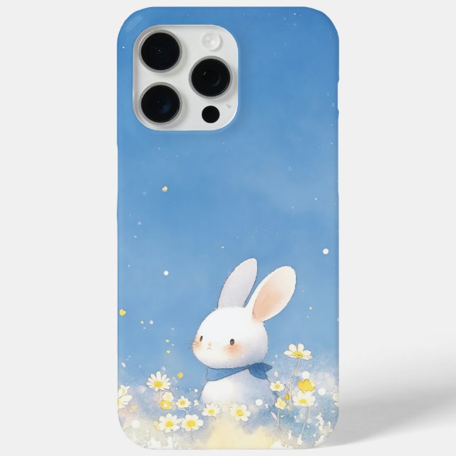 Coques Case-Mate iPhone Fantasie Florale de Lapin (Verso)