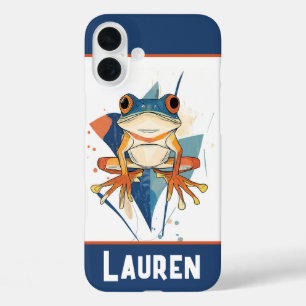 Coque Pour iPhone 16 Plus Fantastic Frog Art