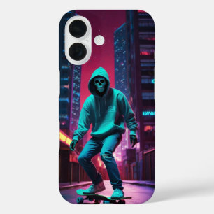 Coque Pour iPhone 16 Fantôme de patineur