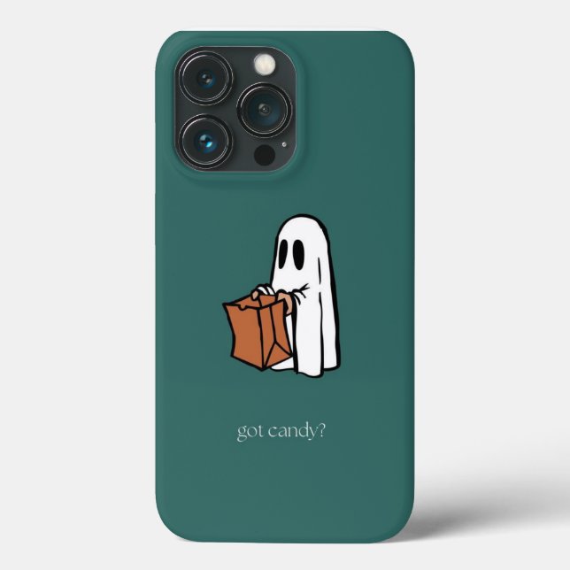 Coques Case-Mate iPhone Fantôme d'Halloween Bou (Verso)
