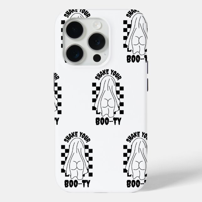 Coques Case-Mate iPhone Fantôme - "Shake Your Boo-ty" (Verso)