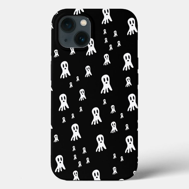 Coques Case-Mate iPhone Fantômes Sombres d'Halloween  (Verso)