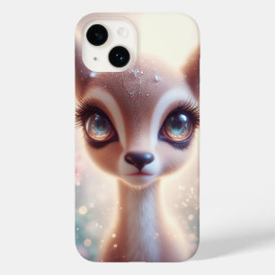 Coque Case-Mate iPhone Faon céleste enchanté Art yeux étincelants de gala