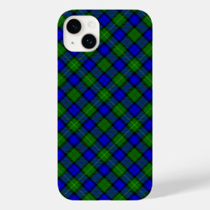 Coque Case-Mate iPhone Farquharson tartan bleu vert plaid