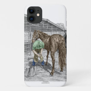 Case-Mate iPhone Case Farrier Forgeron Trimming Horse Hoof