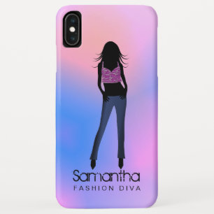 Etui iPhone Case-Mate Fashion Girl Diva Blue Jeans