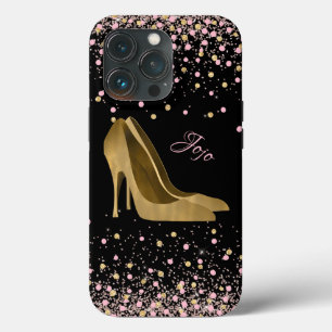 Case-Mate iPhone Case Fashion Gold Stiletto High Heures Glam