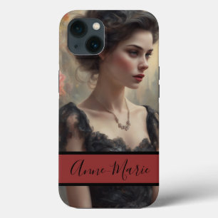 Case-Mate iPhone Case Fashionista's Vintage élégant robe noire lbd