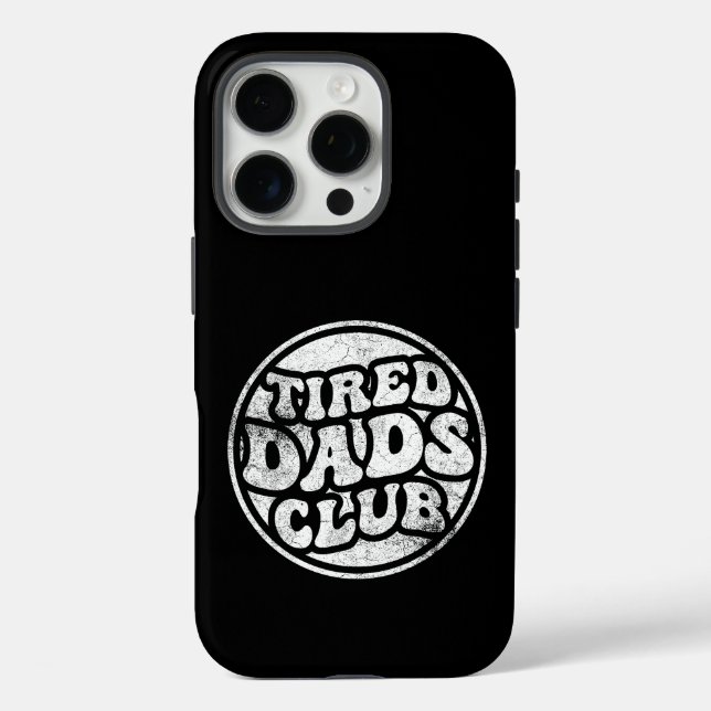 Coques Case-Mate iPhone Fatigué Dads Club Funny (Verso)