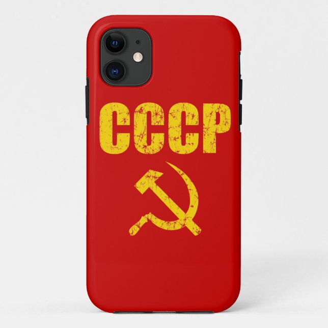 Coques Case-Mate iPhone Faucille de marteau de CCCP (Dos)