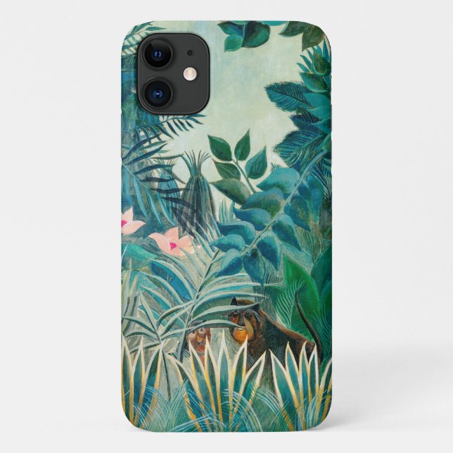 Coques Case-Mate iPhone Faune sauvage au Tropcal Jungle Painting (Dos)