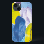 iPhone 13 Case Faux Indigo III<br><div class="desc">Floral</div>