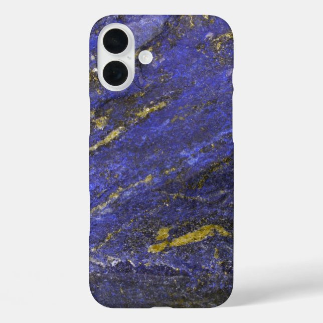 Coques Case-Mate iPhone Faux lapis lazuli gemstone minéral hipster (Verso)