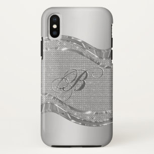 Coque Case-Mate Pour iPhone Faux Métallurgique Look Avec Motif Diamonds