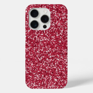 Coque Case-Mate iPhone Faux Red Parties scintillant Motif