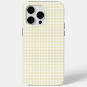 Coque Case-Mate iPhone Faye et Lauren Lemon En vichy jaune