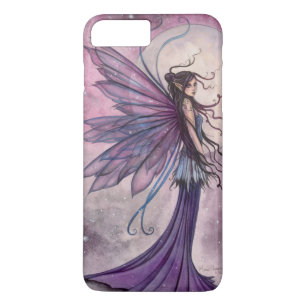Coque iPhone 8 Plus/7 Plus Fée Améthyste Étoilée Art Fantastique Mystique