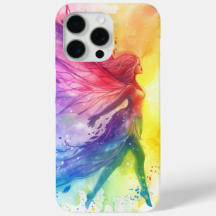 Coque Case-Mate iPhone Fée arc-en-ciel en gros - Cottagecore enchanté