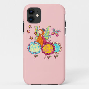Coque Case-Mate Pour iPhone Fée de jardin avec des fleurs