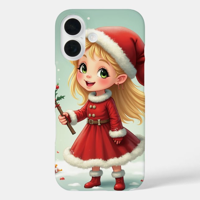 Coques Case-Mate iPhone Fée de Noël coques iphone (Verso)