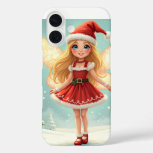 Fée de Noël coques iphone