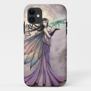 Coques Pour iPhone Fée libellule de nuit Fantaisie artistique