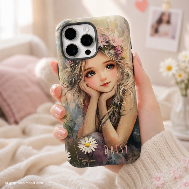 Coques Case-Mate iPhone Fée personnalisée capricieuse Daisy (Créateur téléchargé)