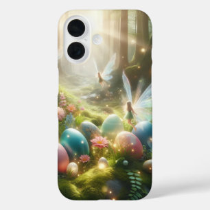 Coque Pour iPhone 16 Fées de la forêt mystique Œufs de printemps magiqu