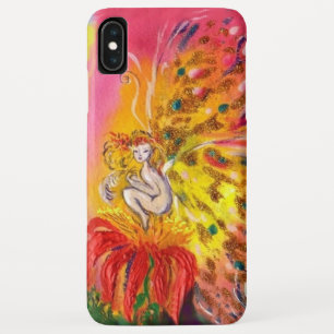 Coques Pour iPhone FÉES DE L'AUBE / Fée des fleurs,Jaune Rose