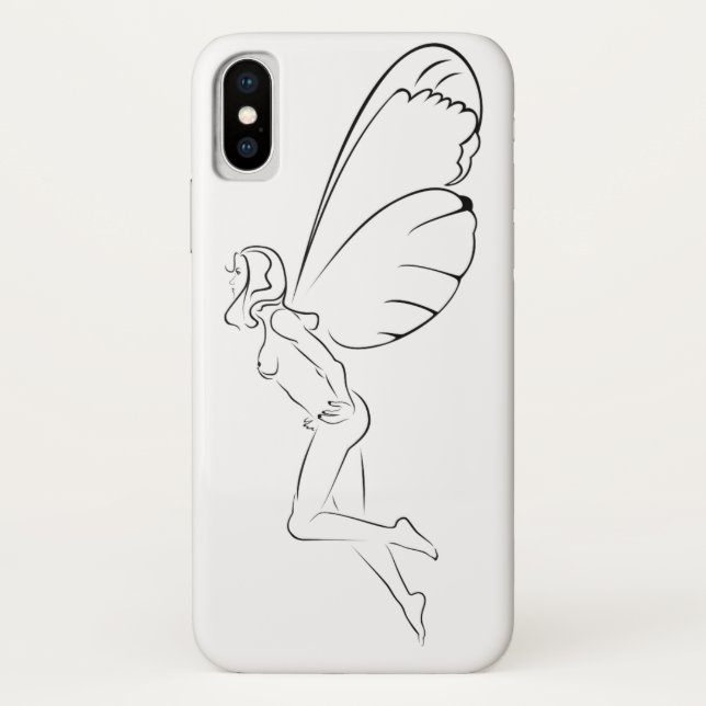 Coques Case-Mate iPhone Fées volantes... (Dos)