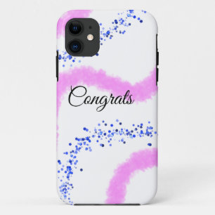 Case-Mate iPhone Case Félicitations minimales simples ajoutez votre nom 